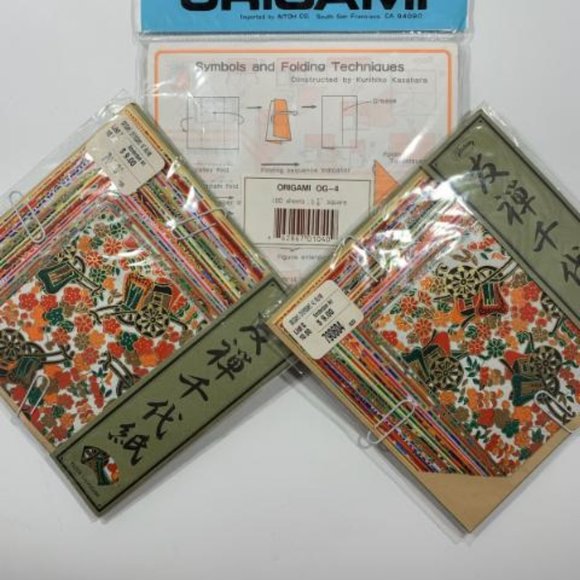 New! 3 Packs of Origami Paper